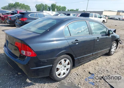 2007 Honda Civic Lx z USA, uszkodzony, nr VIN 1HGFA16567L076493